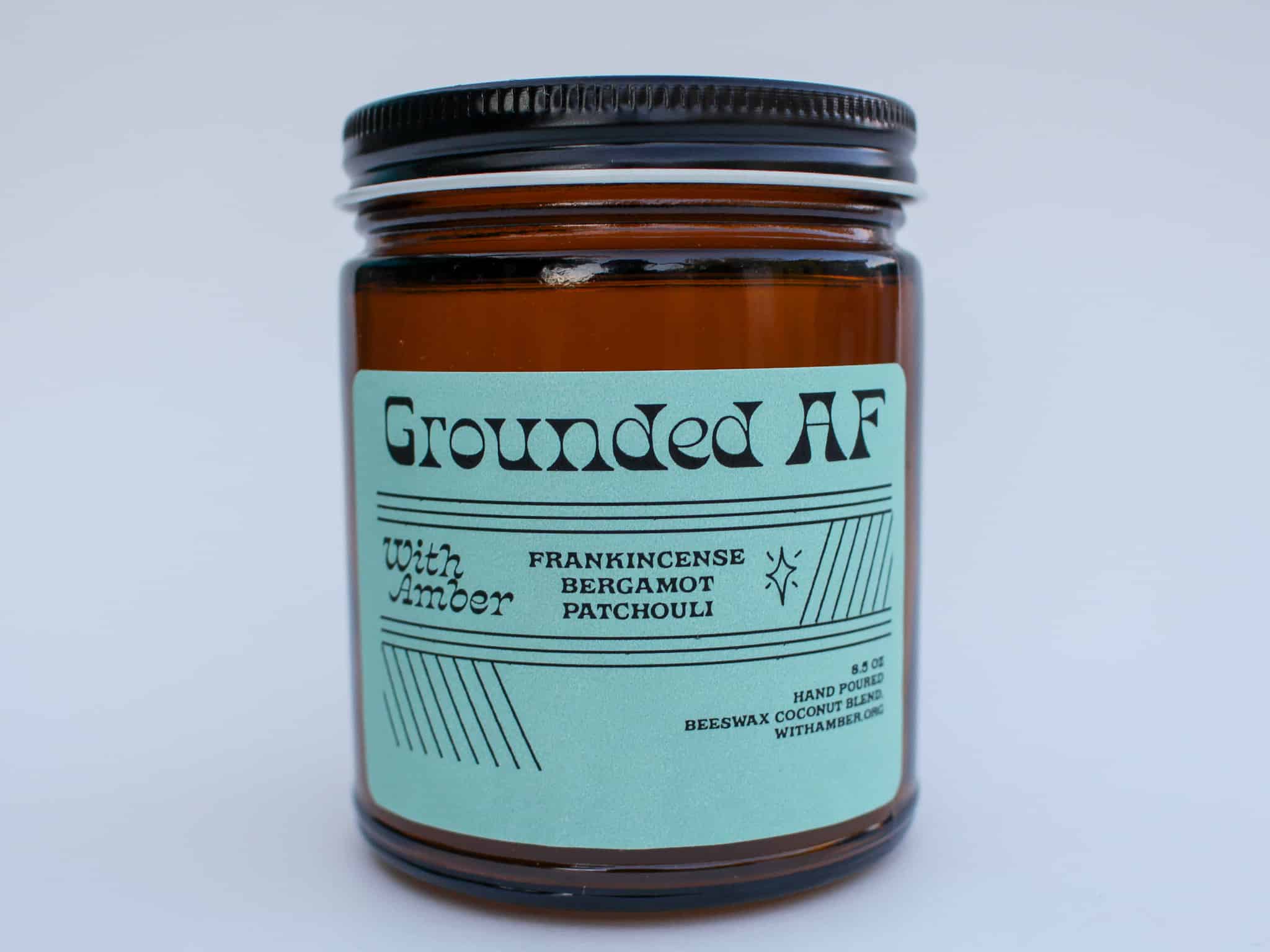 You Are Grounded Frankincense & Patchouli 8oz Candle